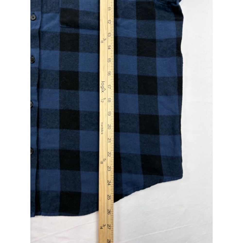 Grateful Dead Button Up Plaid Flannel Blue Medium 2022 - Picture 13 of 15